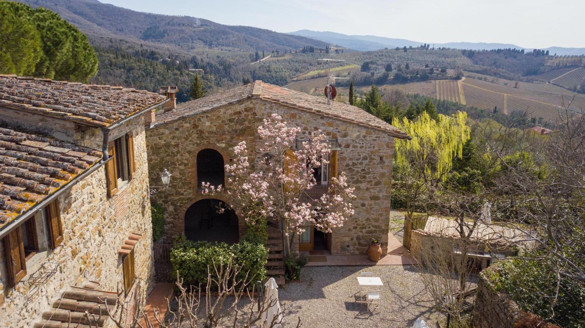 La Magnolia Bed & Breakfast Greve in Chianti Eksteriør bilde